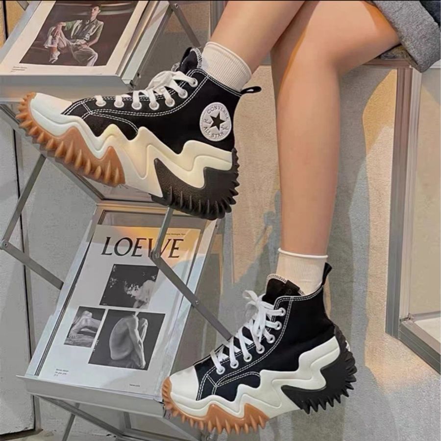 ⭐熱銷⭐Converse 匡威 Run Star Motion 厚底鞋 泫雅同款 增高鞋-3