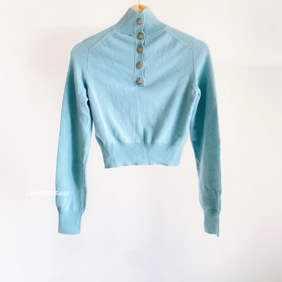 Chanel cashmere 高領上衣-0