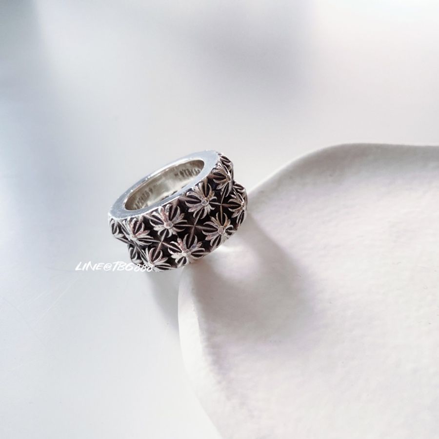 Chrome Hearts 寬版 雙層戒-0