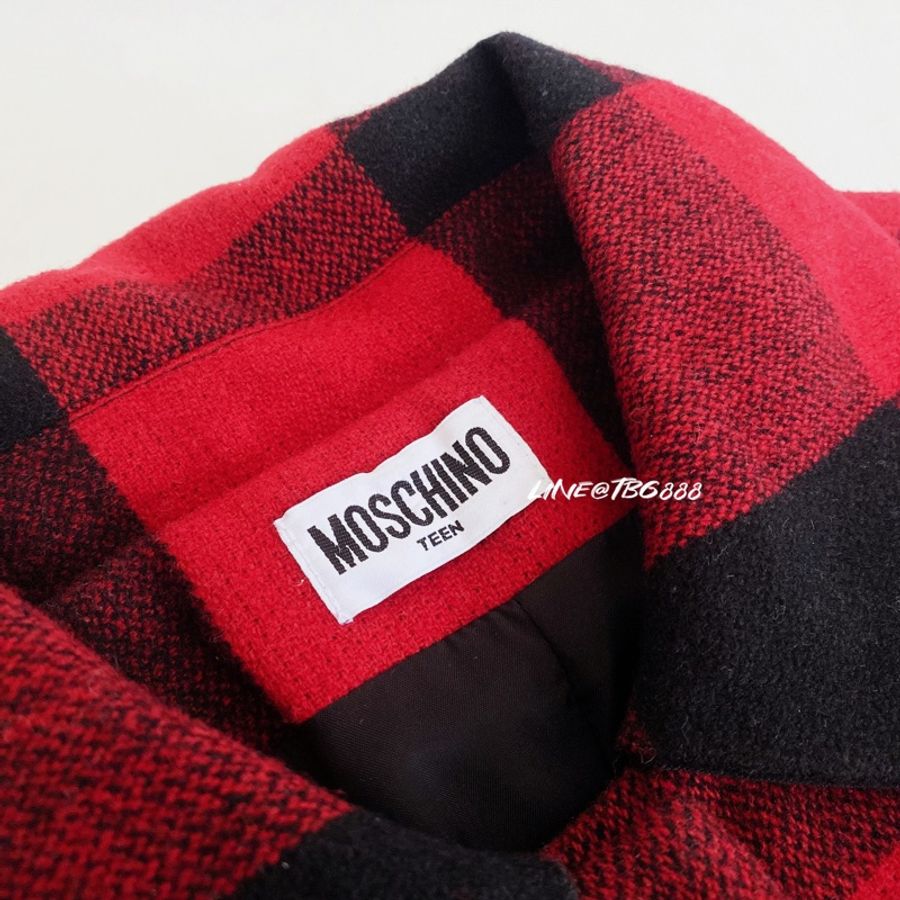 Moschino 格子大衣-5