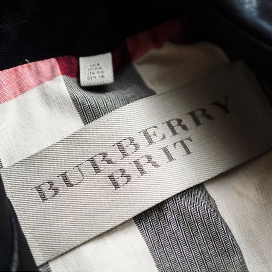 burberry經典羊皮皮衣 古董羔羊革真皮 風風衣皮外套 Leather iacket-2