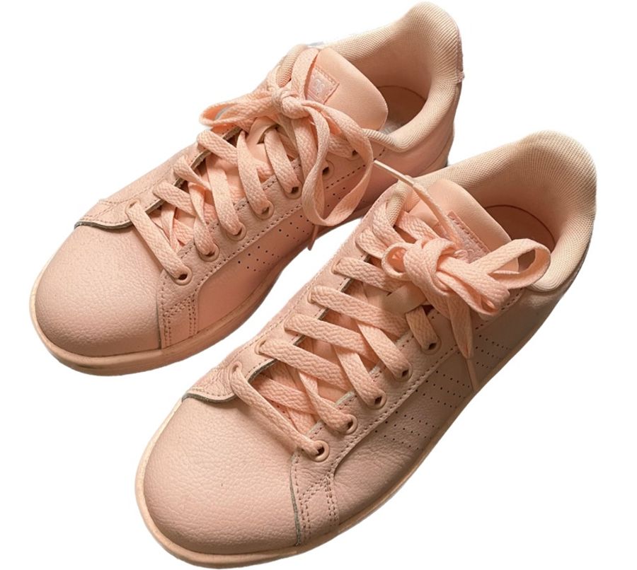 adidas愛迪達限量珊瑚粉女鞋-1