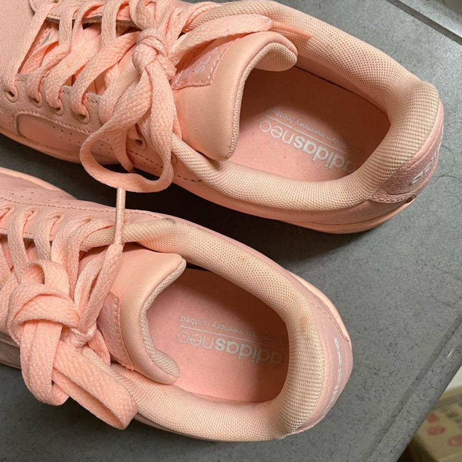 adidas愛迪達限量珊瑚粉女鞋-2