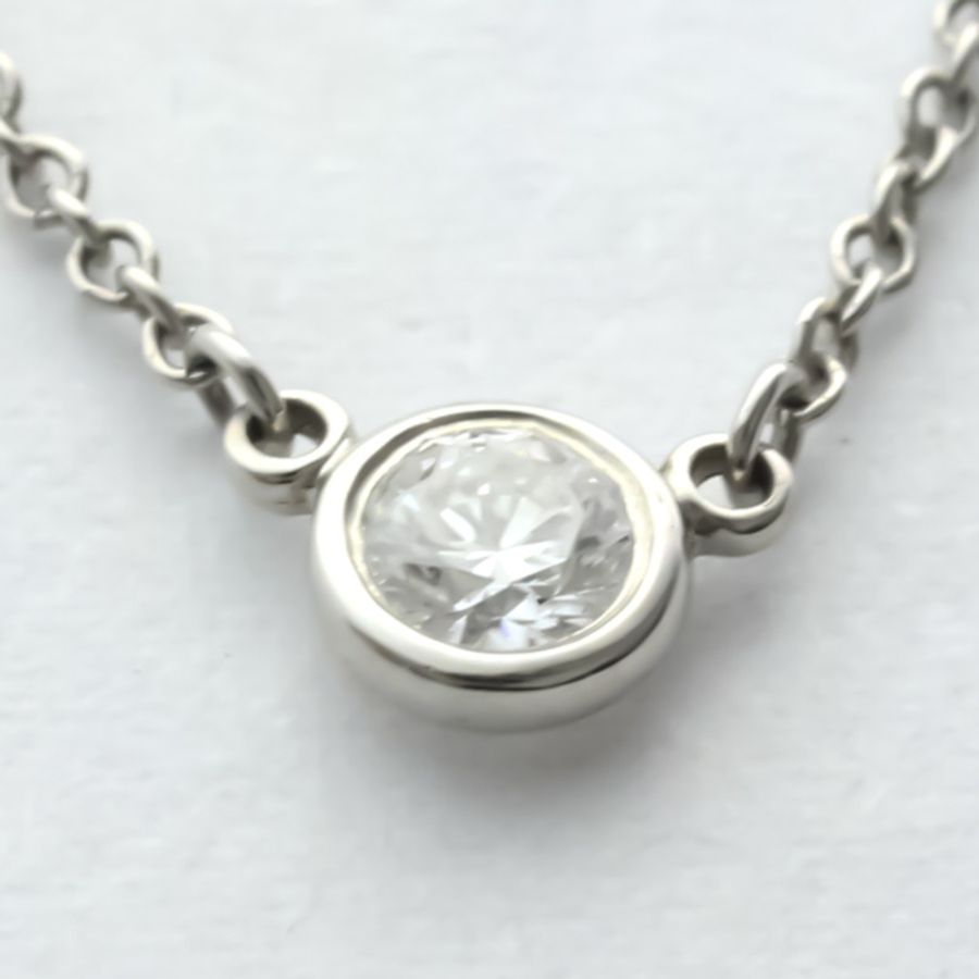 【日本直送】TIFFANY Elsa Peretti Diamonds By The Yard 鉑金 950 項鍊 BF554000-3