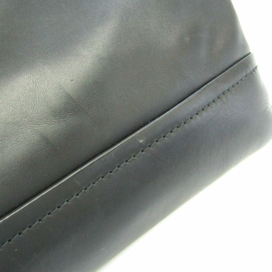 【日本直送】Bally TAS 男士皮革文件包,單肩包黑色-4