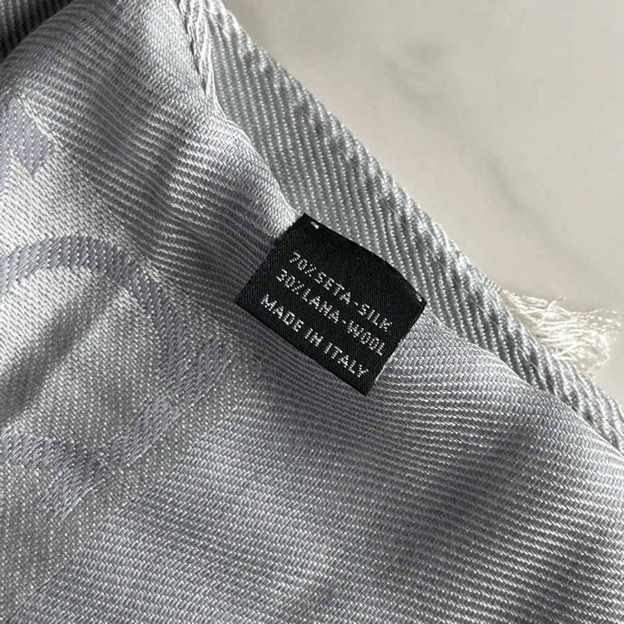 Salvatore Ferragamo logo 印花圍巾-5