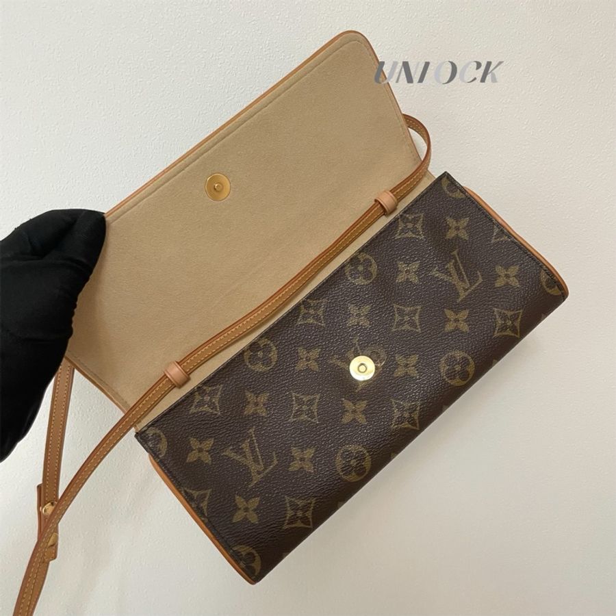 🔓LV老花腰包大號-5