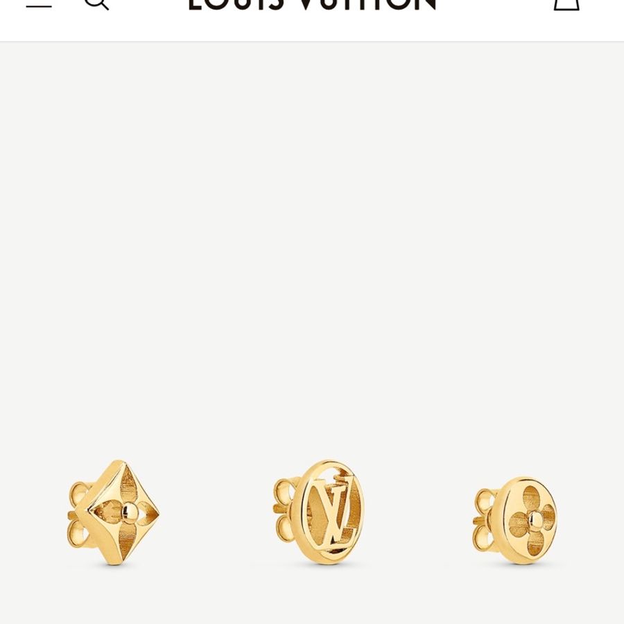 LV全新耳環三件組-1