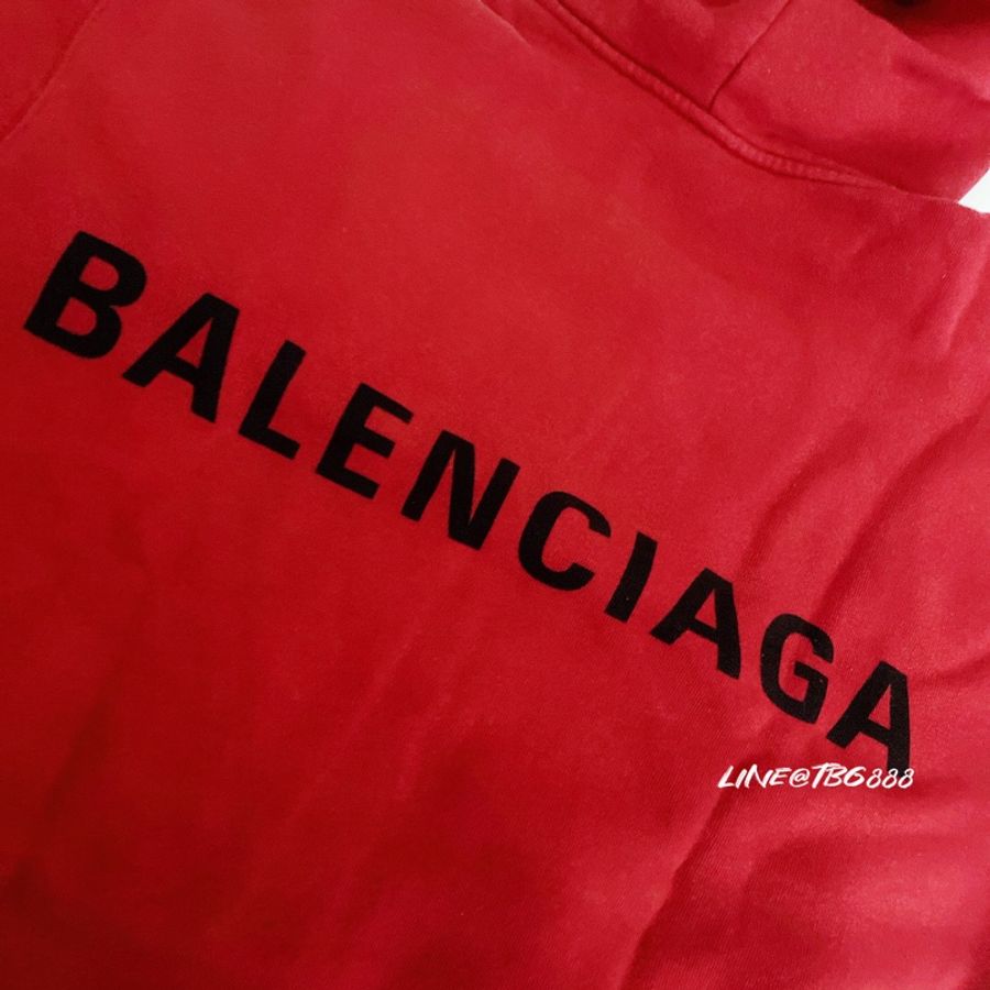 Balenciaga 暗紅帽t-4