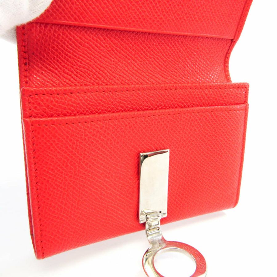 【日本直送】Bvlgari Bvlgari Bvlgari 30420 皮革名片夾 紅色-8