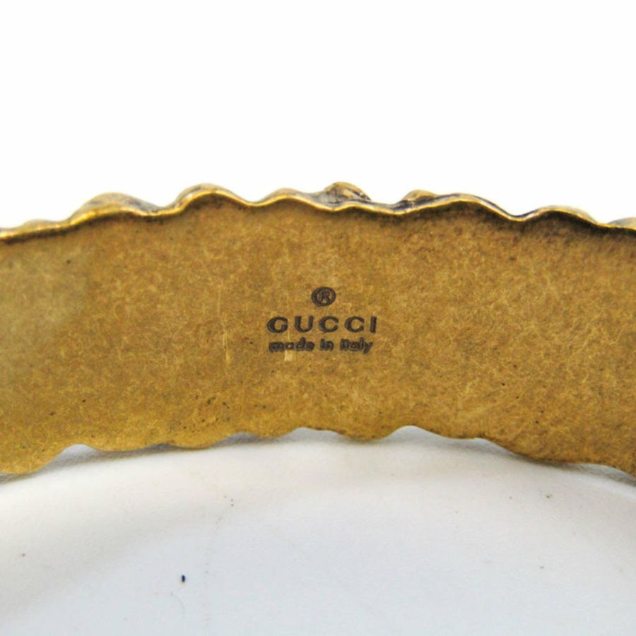 【日本直送】Gucci 金屬手鐲黑色,金色-4