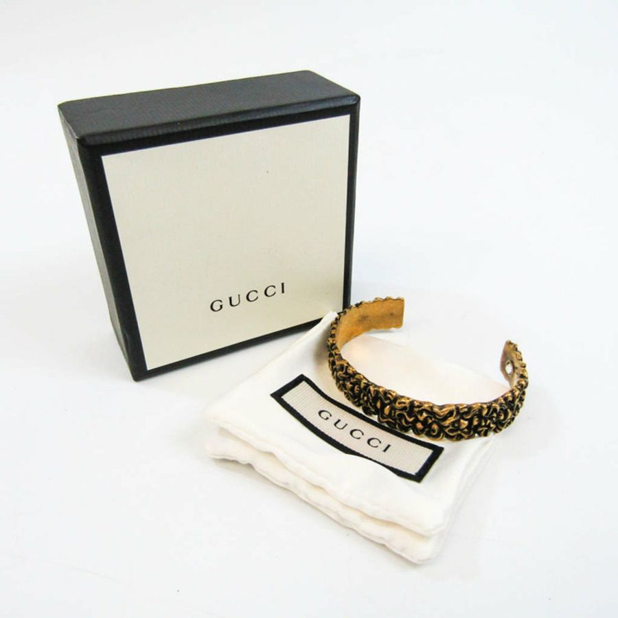 【日本直送】Gucci 金屬手鐲黑色,金色-6