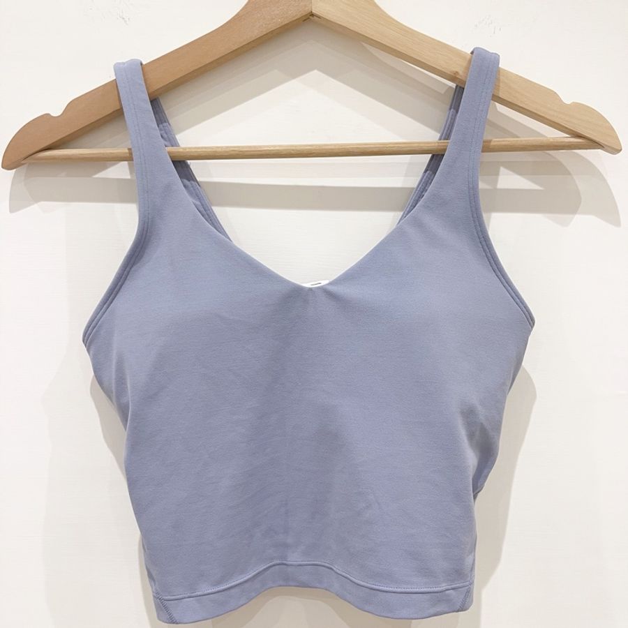 [二手衣物］lululemon經典暢銷瑜珈/重訓高彈力運動內衣 4 M-0