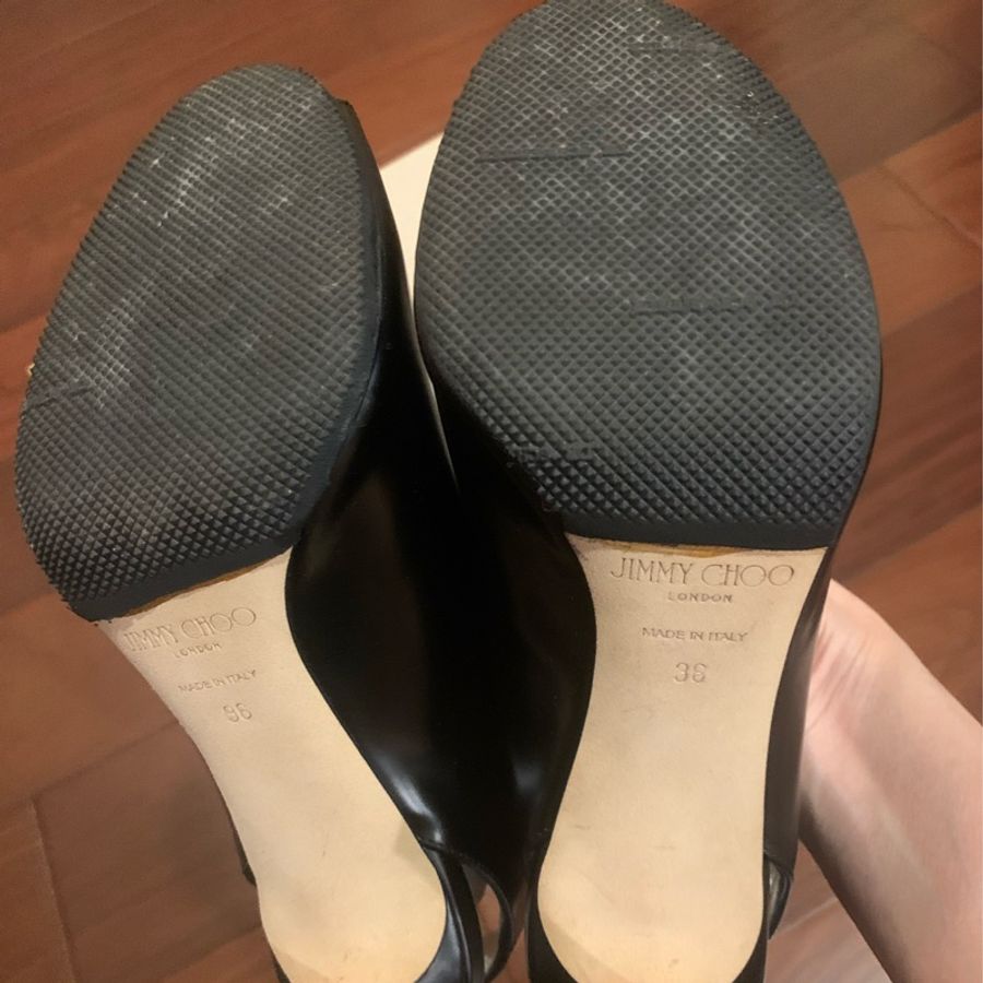 Jimmy choo 有型有款露趾8.5cm高跟鞋-2
