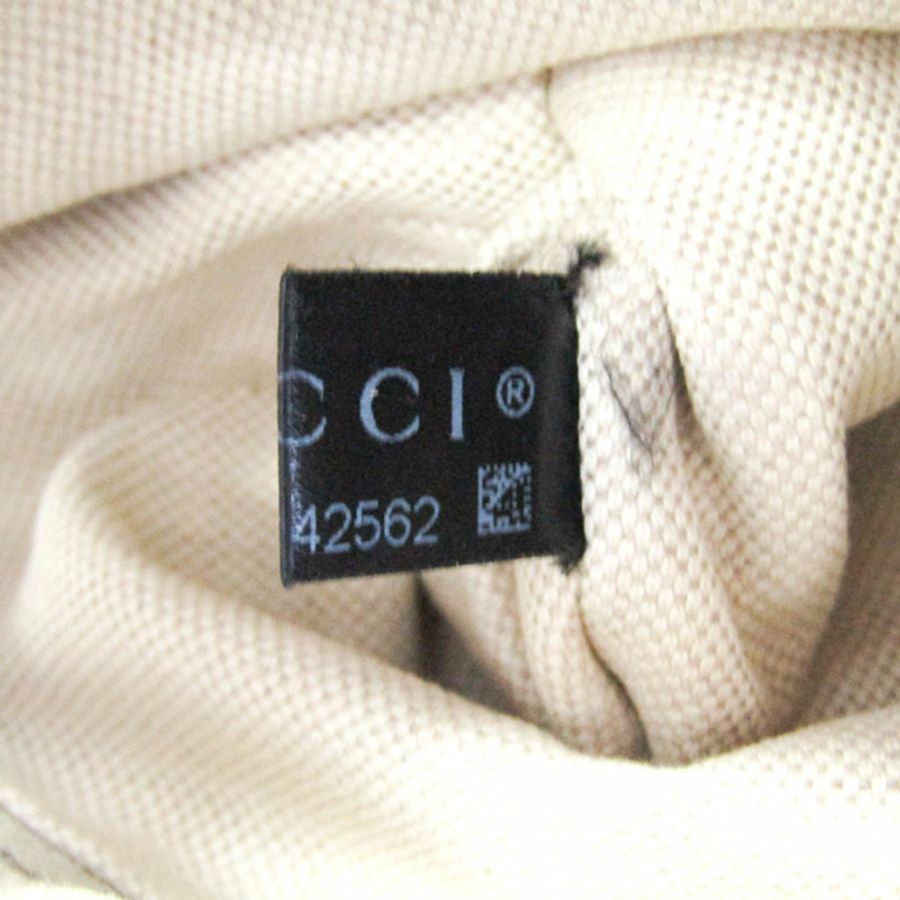【日本直送】Gucci Sukey 232955 女士皮革，GG 帆布托特包米色，深棕色，粉色-12