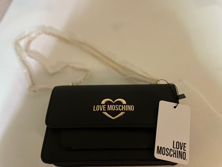 Moschino愛心💗鏈條包-2
