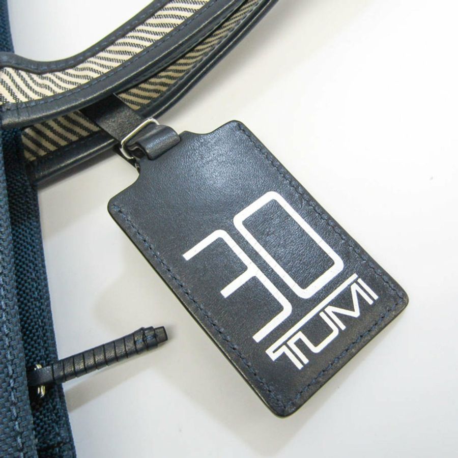 【日本直送】Tumi 30 週年紀念托特包 22290NHE 男士尼龍帆布皮革托特包海軍藍-8