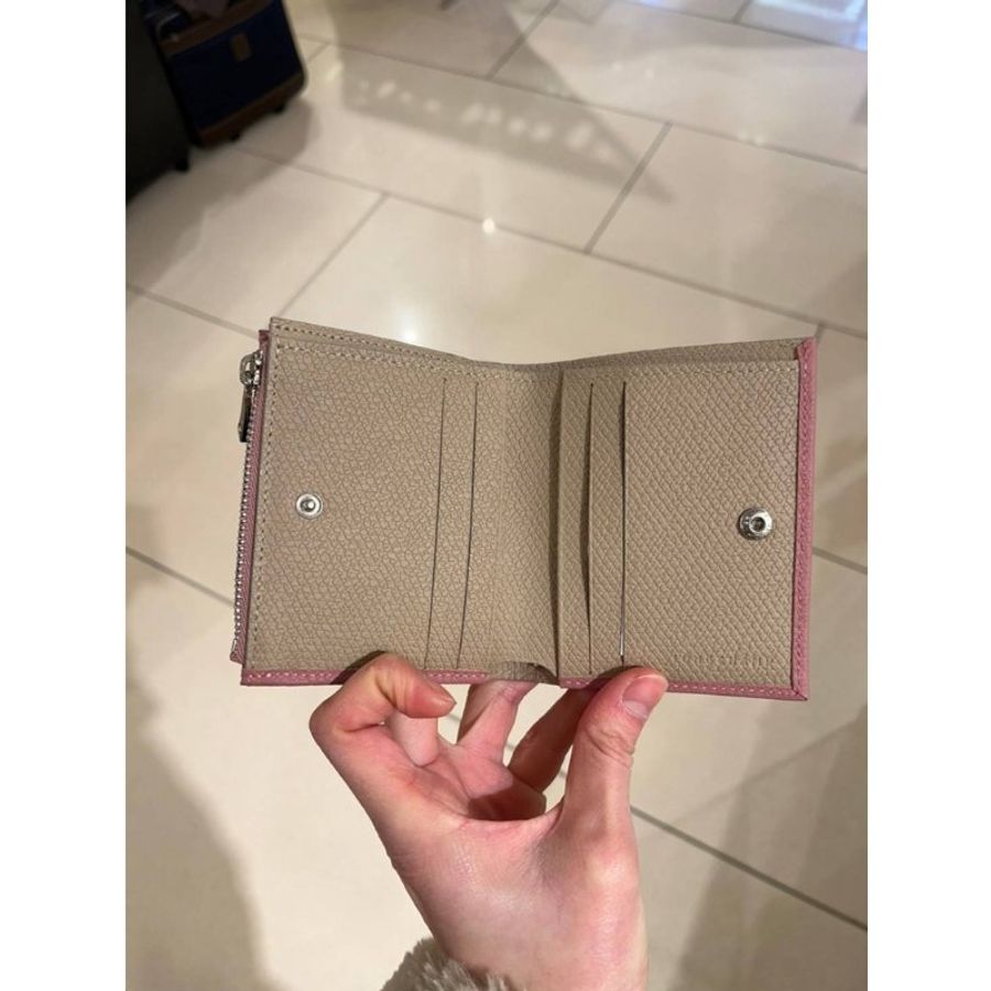 全新【Longchamp】Roseau 系列 雙折短夾-2