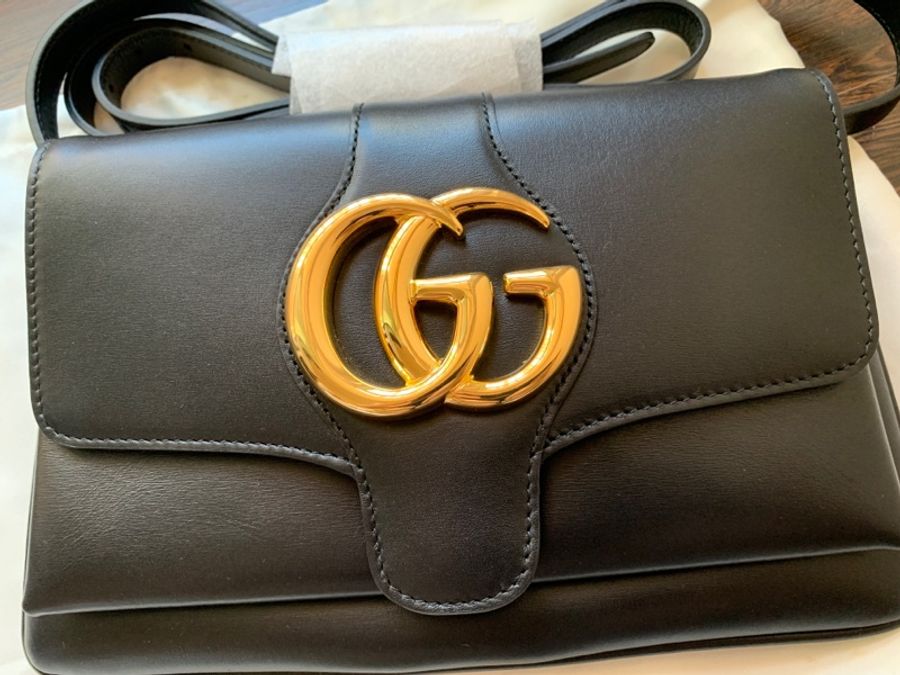 Gucci Arli系列 黑色 小款 肩背/斜背包 550129-20