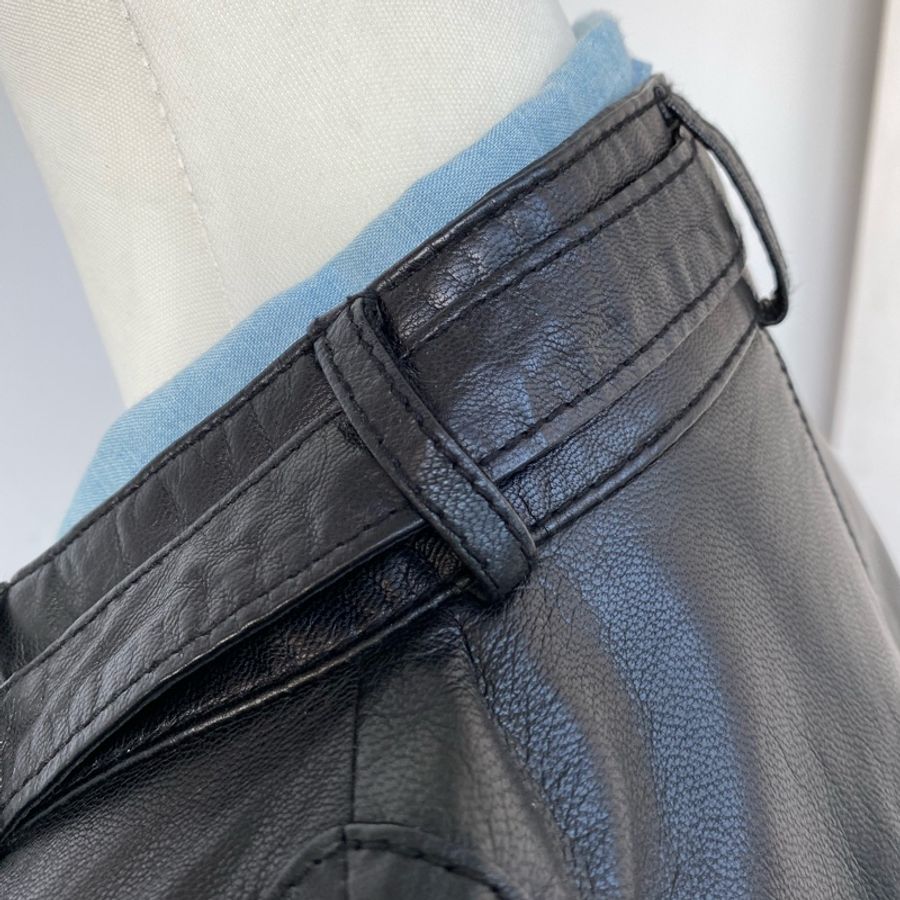 blue heroes 黑色皮衣 個性有型 size S-11