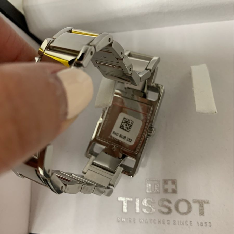 全新有鑽天梭錶TISSOTT-Trend Mother of Pearl Dial Stainless Steel Diamond Ladies Watch-3