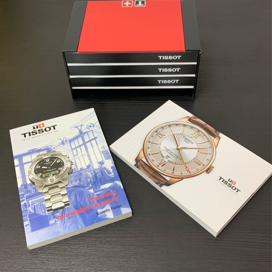 全新有鑽天梭錶TISSOTT-Trend Mother of Pearl Dial Stainless Steel Diamond Ladies Watch-8