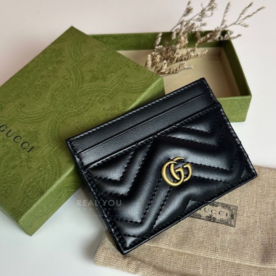 GUCCI GG Marmont系列卡片夾-1