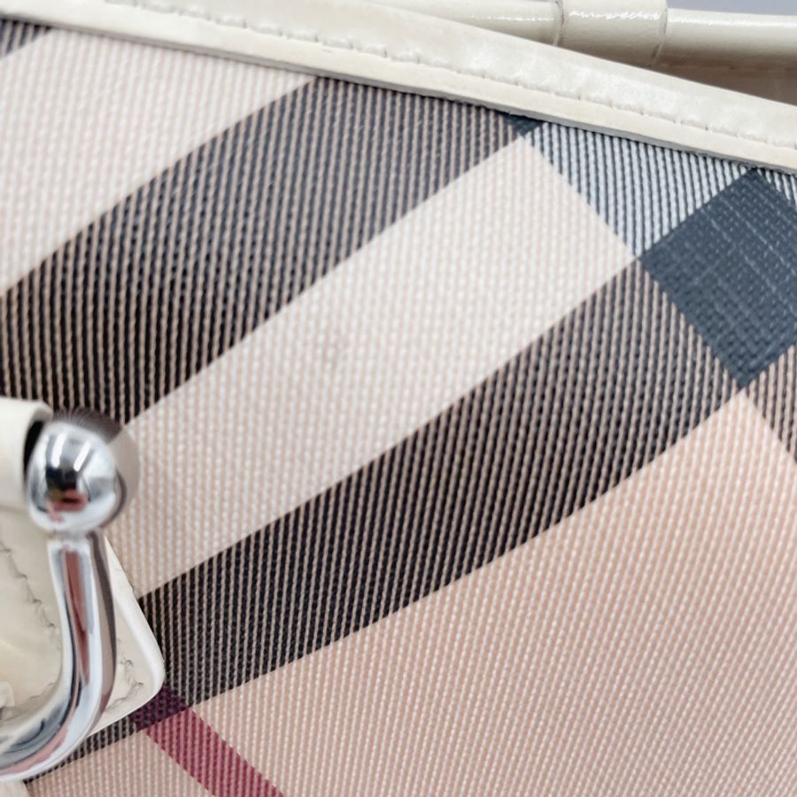 BURBERRY 經典格紋托特包-3
