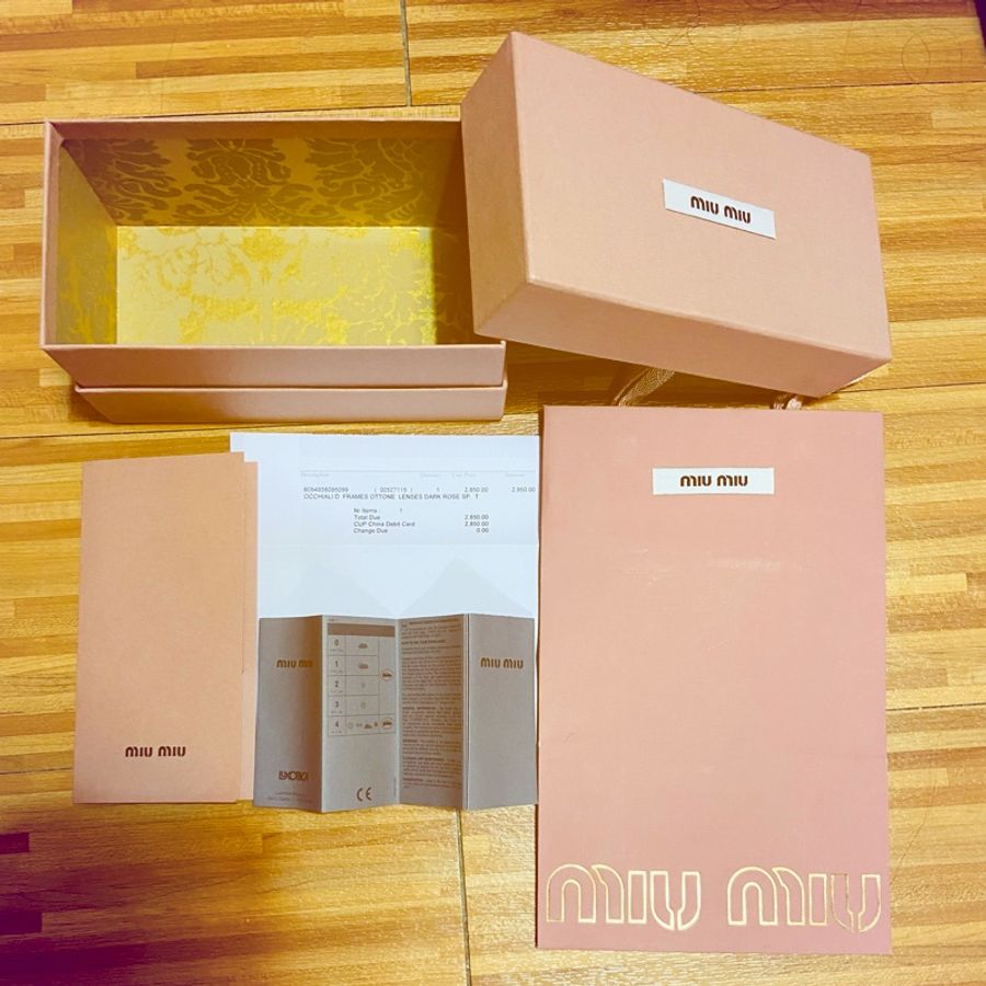 miu miu漸層粉色飛行員太陽眼鏡-7