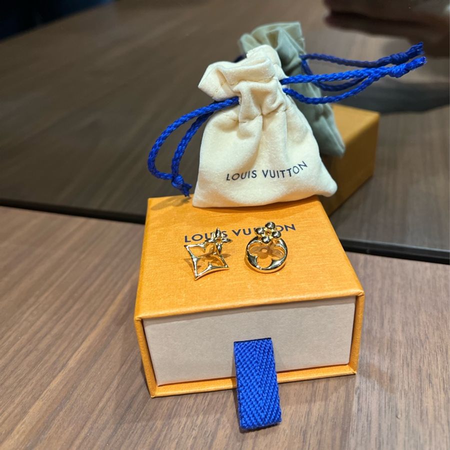 LV FLOWERGRAM 耳環-0