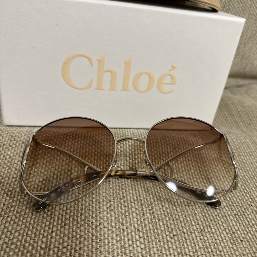 保證真品 孫芸芸愛牌 Chloe 時尚墨鏡 太陽眼鏡 近全新-11