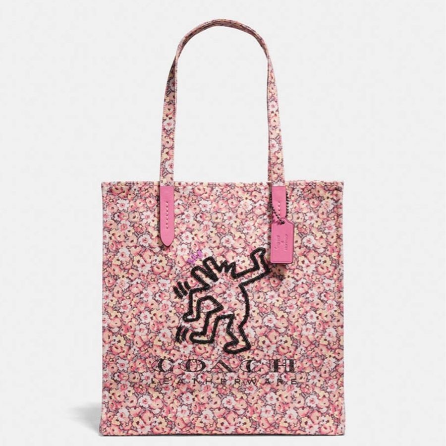 ‘客戶已保留’Coach x Keith Haring 聯名限量款,尺寸:高36cm(肩揹帶25cm)x寬33cmx深13cm-0