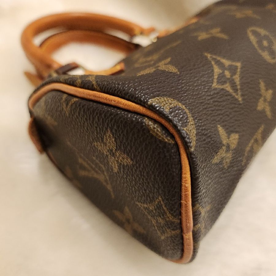 🎀👜曼蒂二手精品👜🎀
日本二手正品絕版 LV Mini speedy 手提包 Louis vuitton nano-3
