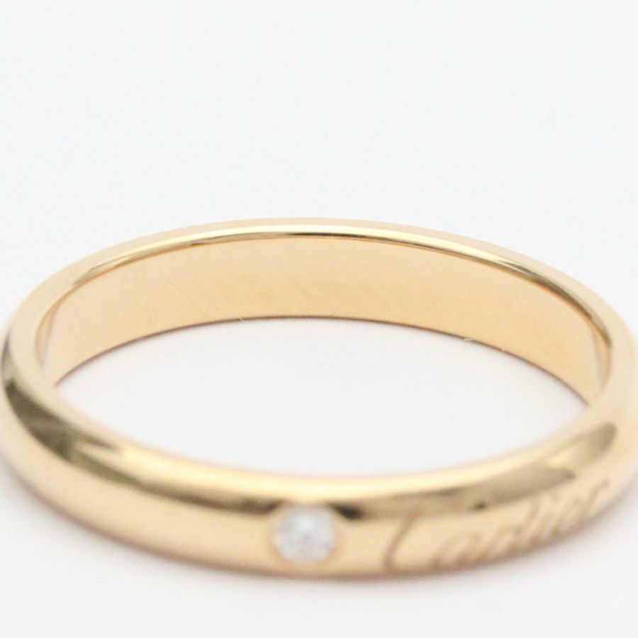 【日本直送】Cartier C De Cartier 結婚戒指玫瑰金 (18K) 時尚鑽石戒指克拉/0.02-4