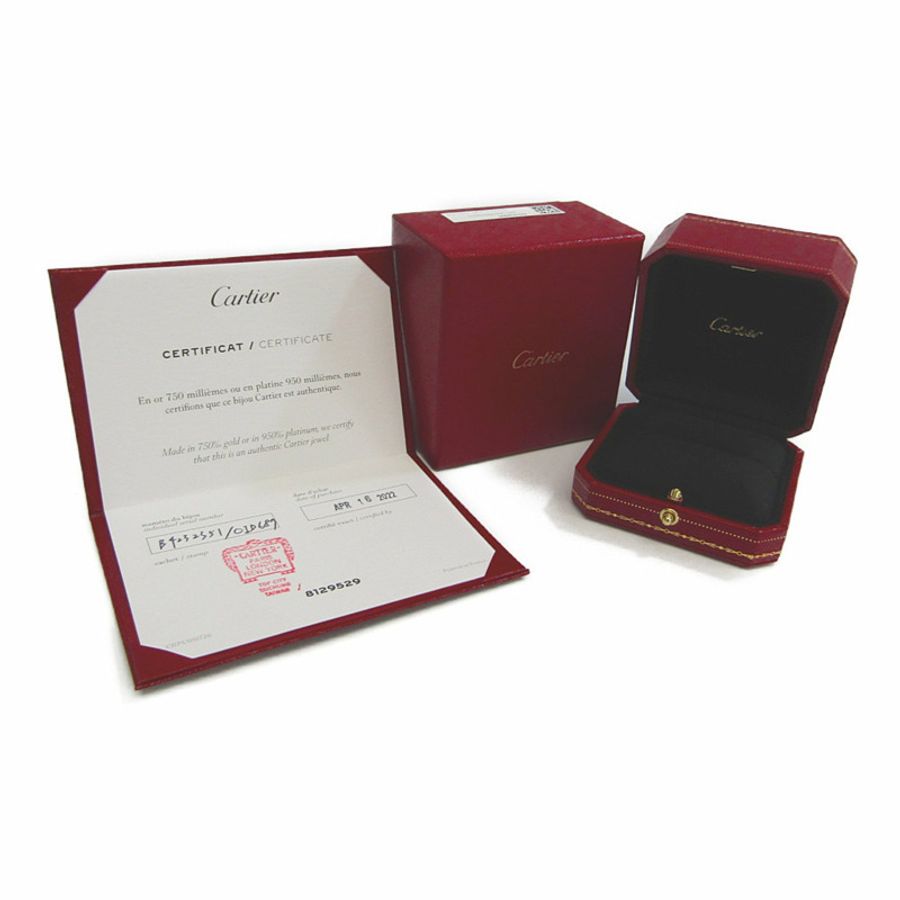 【日本直送】Cartier C De Cartier 結婚戒指玫瑰金 (18K) 時尚鑽石戒指克拉/0.02-8