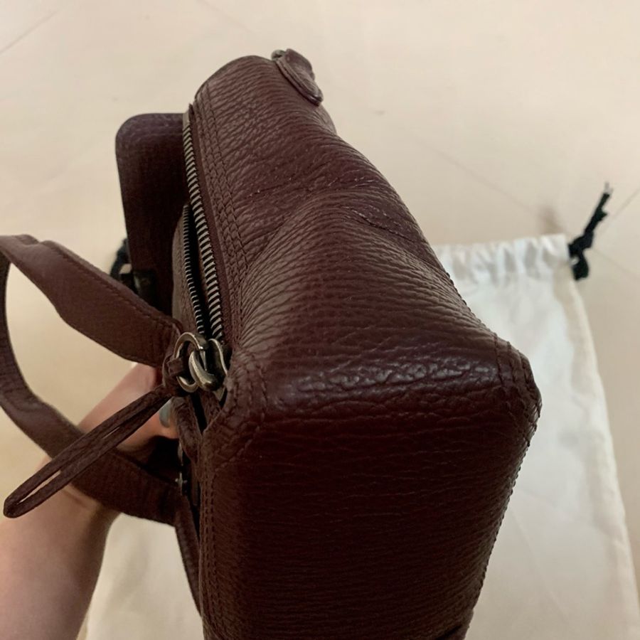 3.1 Phillip Lim Pashli mini satchel bag 酒紅色-3