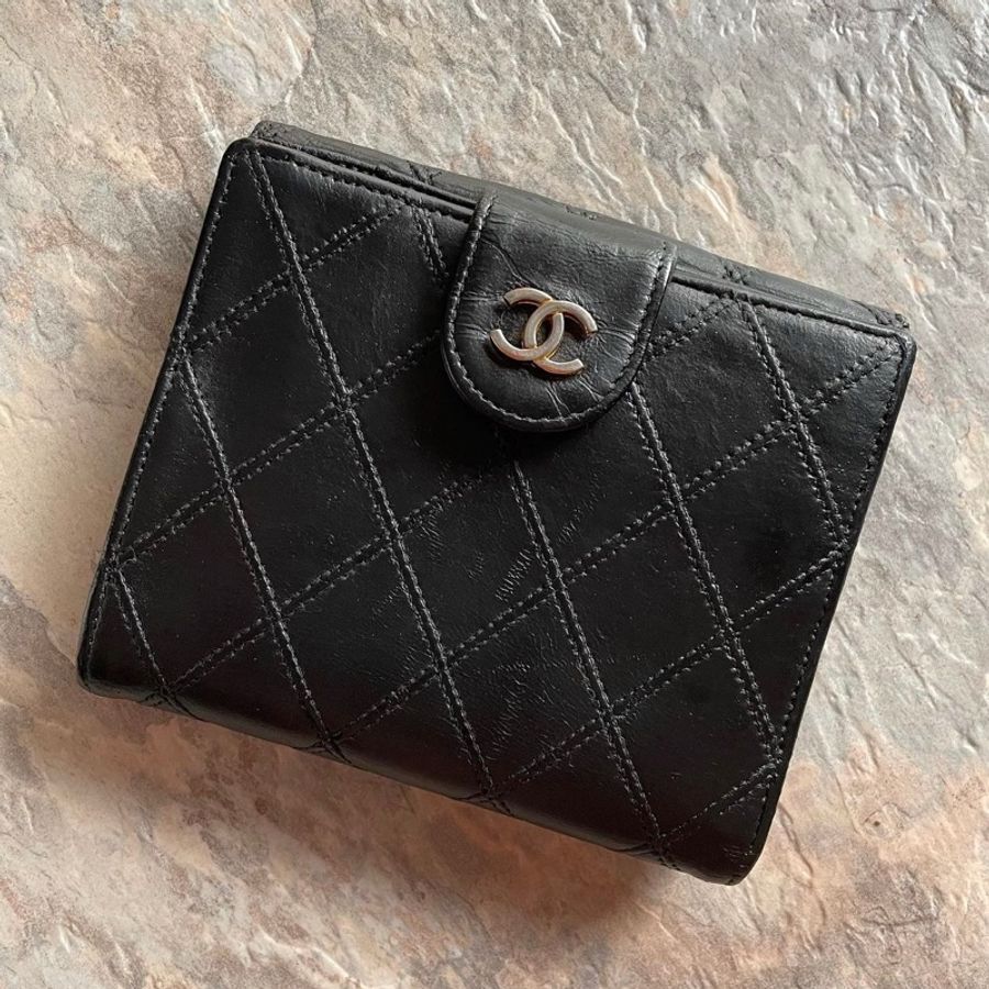 香奈兒Chanel中古皮夾-1