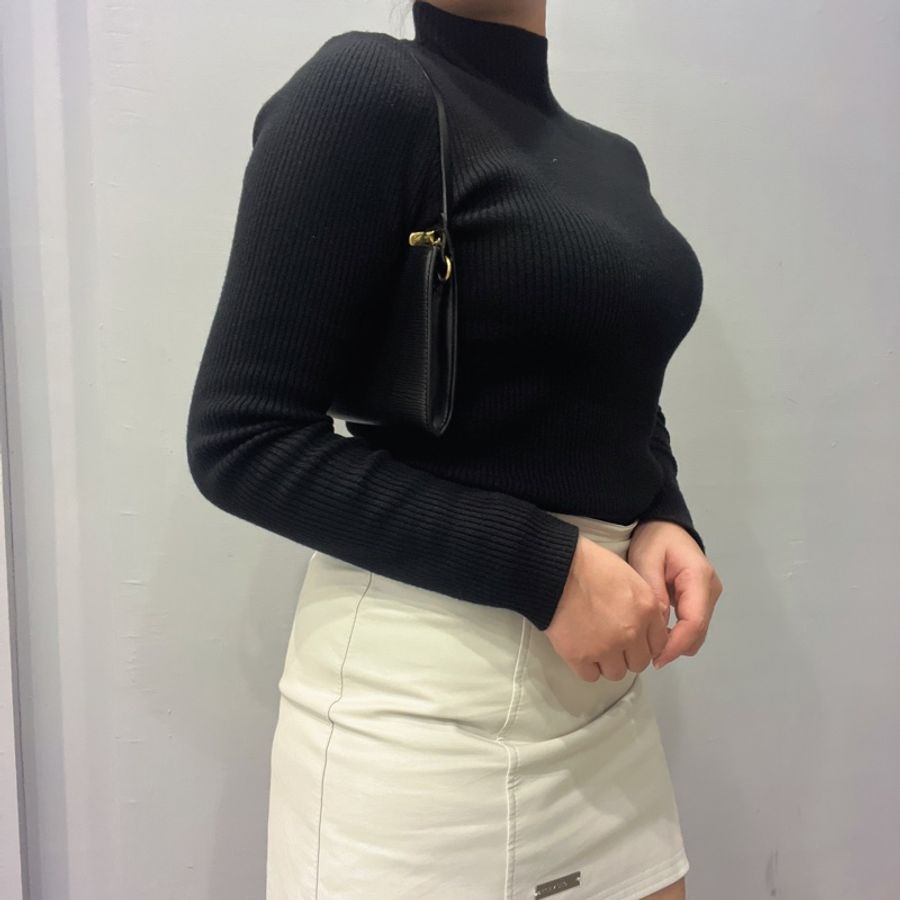 Louis Vuitton LV 黑色EPI水波紋腋下包/麻將包/斜背包-14