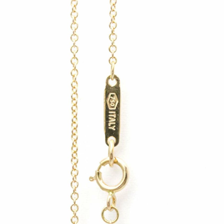 【日本直送】Tiffany Atlas Open Medallion 鑽石項鍊 玫瑰金 (18K) 鑽石男士,女士時尚吊墜項鍊(玫瑰金)-4