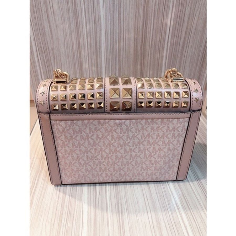 Michael kors Whitney 真皮铆钉信封鏈條包-2