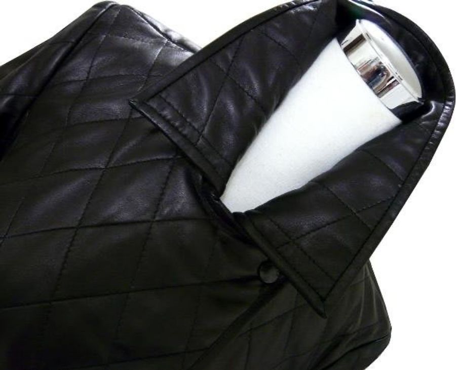 二手私物【Burberry】不到2折 全新品可合理議價 有拍衣服影片 保證真品Lambskin 小羊皮長大衣 近7千美元-16