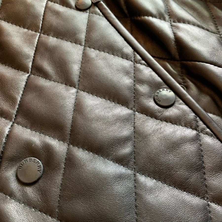 二手私物【Burberry】不到2折 全新品可合理議價 有拍衣服影片 保證真品Lambskin 小羊皮長大衣 近7千美元-31