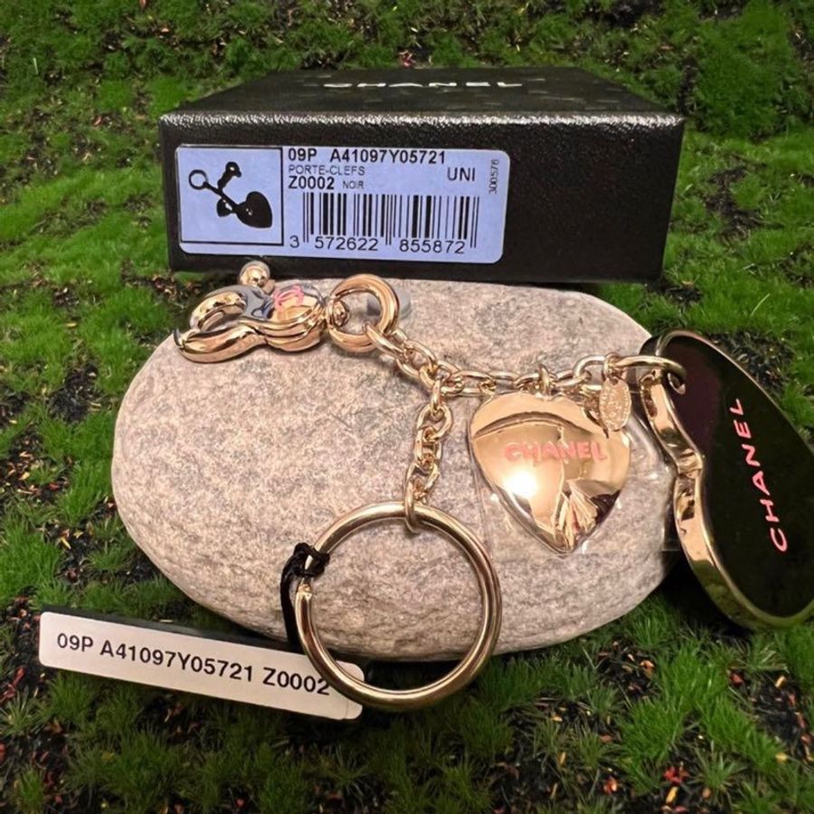 🍒CHANEL 吊飾/鑰匙鏈、皮包吊飾 3F220618-2-2