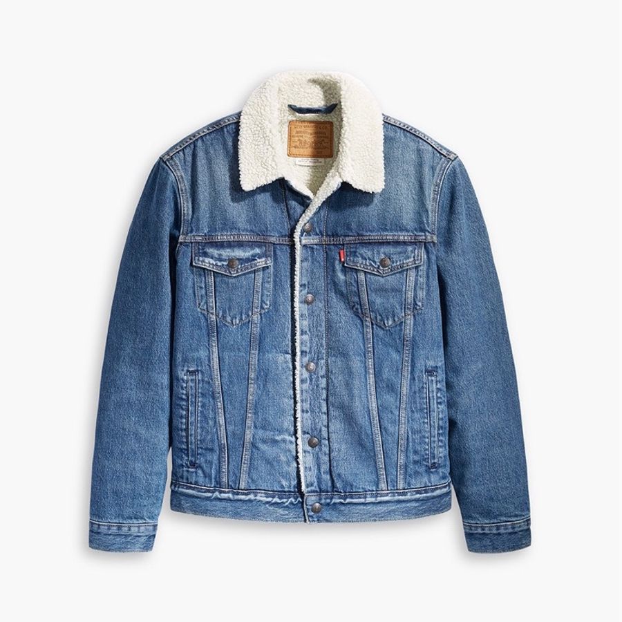 Levis 刷毛牛仔外套 牛仔外套Type3修身版型  16365-0128 女生可穿-2
