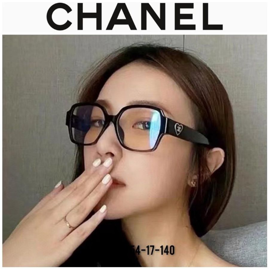 【現貨】麗睛眼鏡Chanel【可刷卡分期】香奈兒 CH3438 愛心方框 小香光學眼鏡 香奈兒熱賣款 香奈兒眼鏡-1