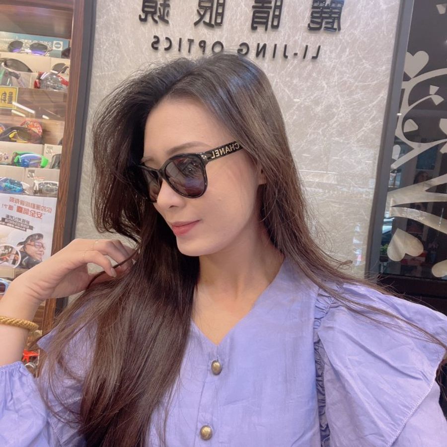 【現貨】麗睛眼鏡Chanel【可刷卡分期】香奈兒 CH5458 太陽眼鏡 香奈兒偏光太陽眼鏡 小香熱賣太陽眼鏡 墨鏡-6