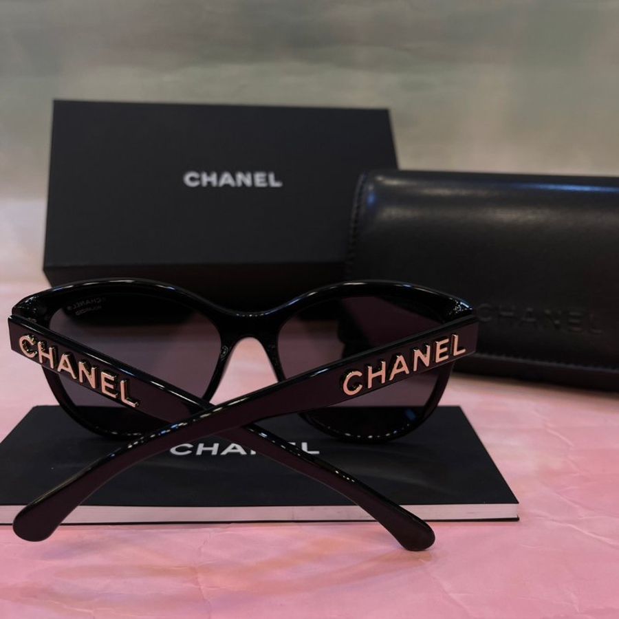 【現貨】麗睛眼鏡Chanel【可刷卡分期】香奈兒 CH5458 太陽眼鏡 香奈兒偏光太陽眼鏡 小香熱賣太陽眼鏡 墨鏡-7