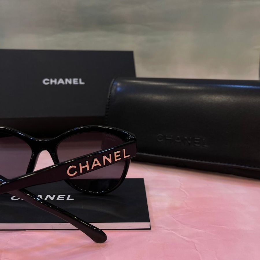【現貨】麗睛眼鏡Chanel【可刷卡分期】香奈兒 CH5458 太陽眼鏡 香奈兒偏光太陽眼鏡 小香熱賣太陽眼鏡 墨鏡-8