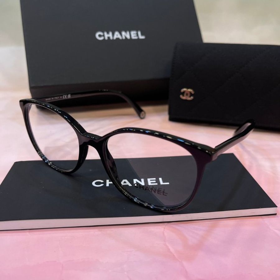 【預購】麗睛眼鏡Chanel【可刷卡分期】香奈兒 CH3432 光學眼鏡 太陽眼鏡 精品眼鏡 明星同款 小香眼鏡 熱賣款-5