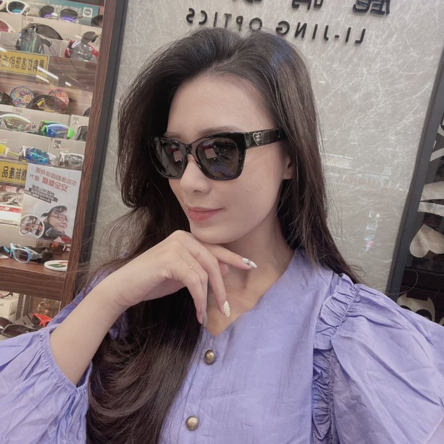 【預購】 麗睛眼鏡 Chanel【可刷卡分期】香奈兒 CH5478 愛心款 小香太陽眼鏡 香奈兒熱賣款 香奈兒愛心太陽眼鏡-10